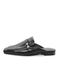 Goatskin Groupie Mules 37 Black wholesalehk.shop