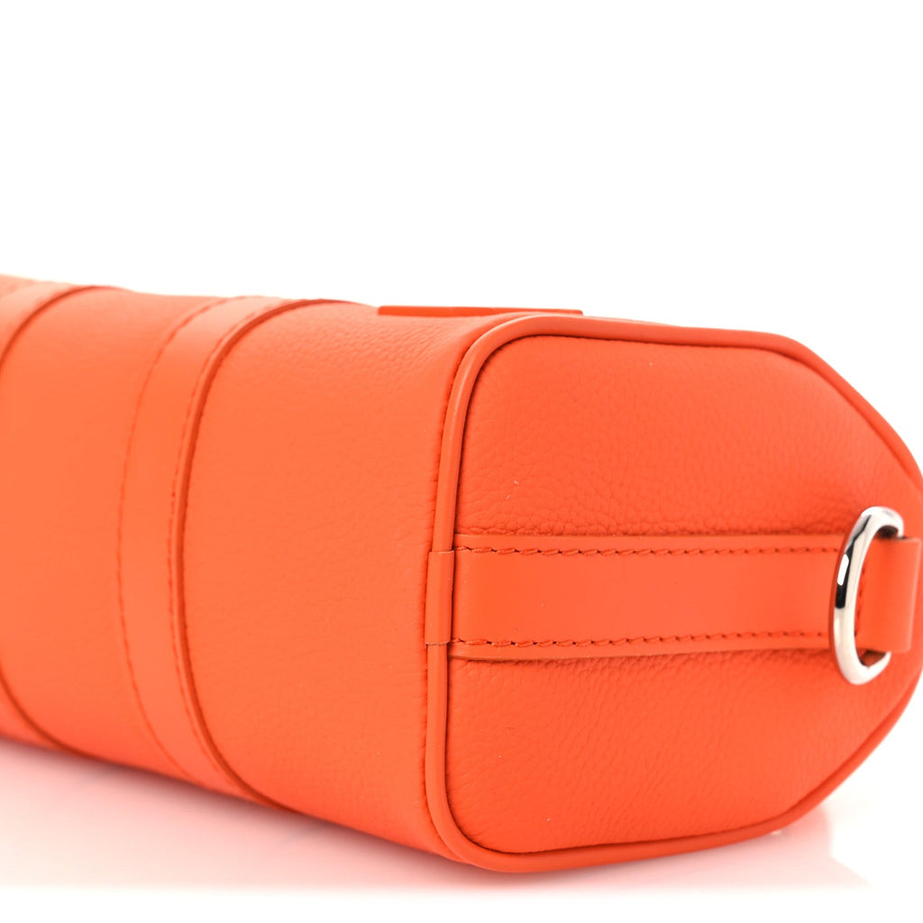 Grained Calfskin Aerogram Keepall XS Orange wholesalehk.shop