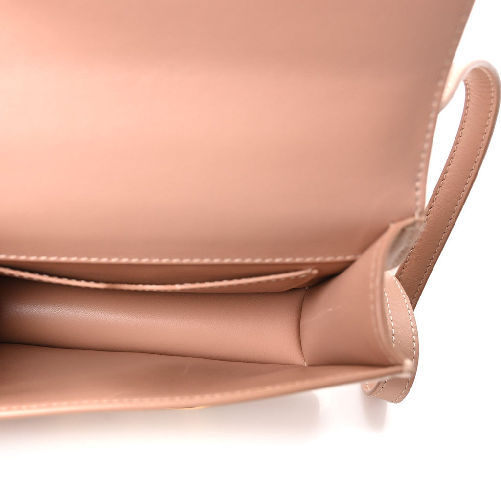 Smooth Calfskin Micro 30 Montaigne Flap Bag Rose Des Vents wholesalehk.shop