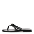 Calfskin Miss Sandals 37 Black wholesalehk.shop