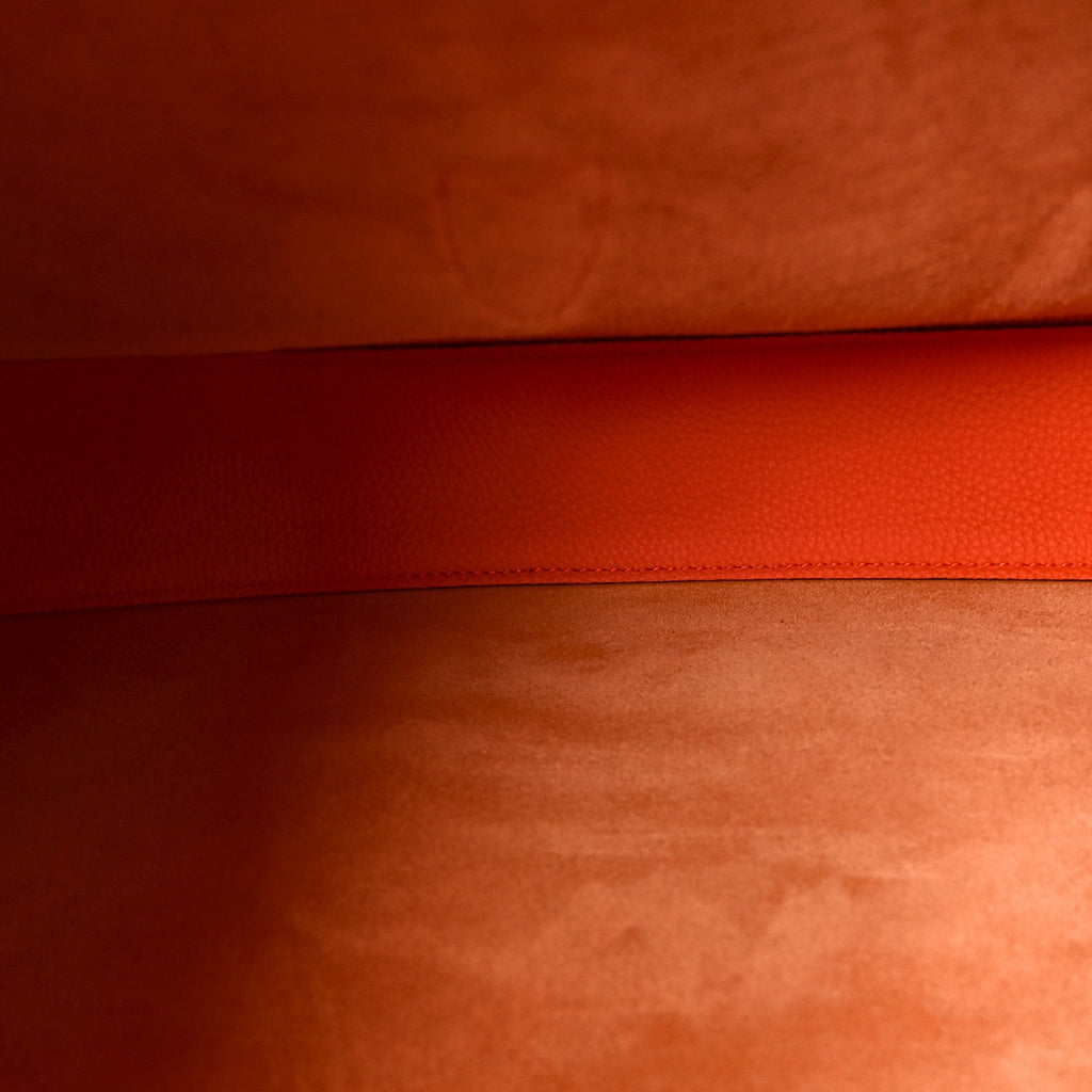 Soft Grained Calfskin Large Jackie Hobo Orange £¨ Direct shipment via from wholesalehk.shop