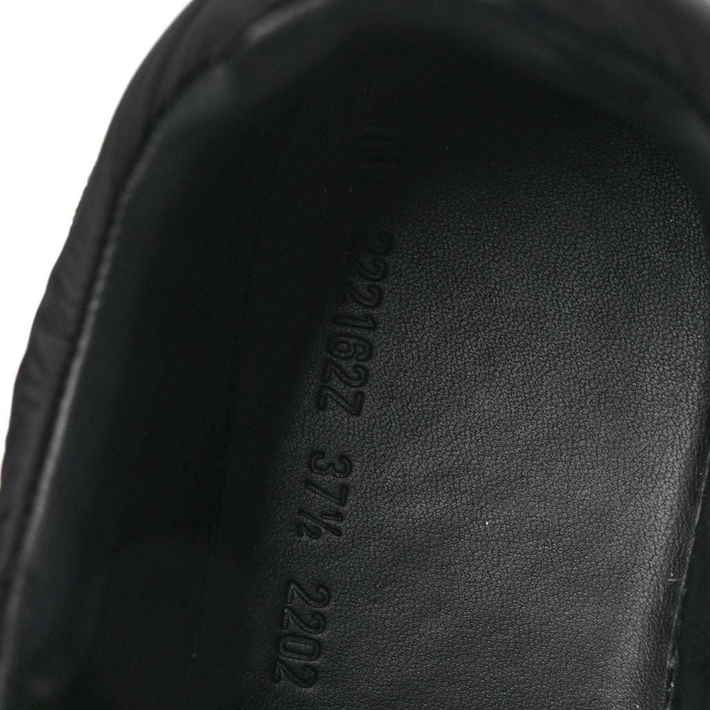 Air Mesh Suede Goatskin Bouncing Sneakers 37.5 Black Orange wholesalehk.shop