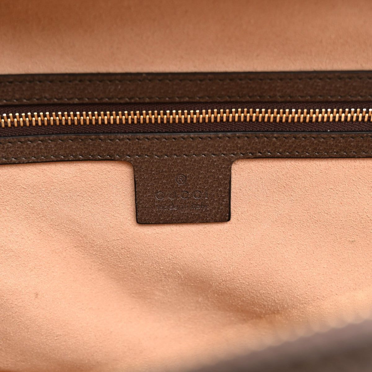 GG Supreme Monogram Web Small Ophidia Top Handle Shoulder Bag Brown wholesalehk.shop