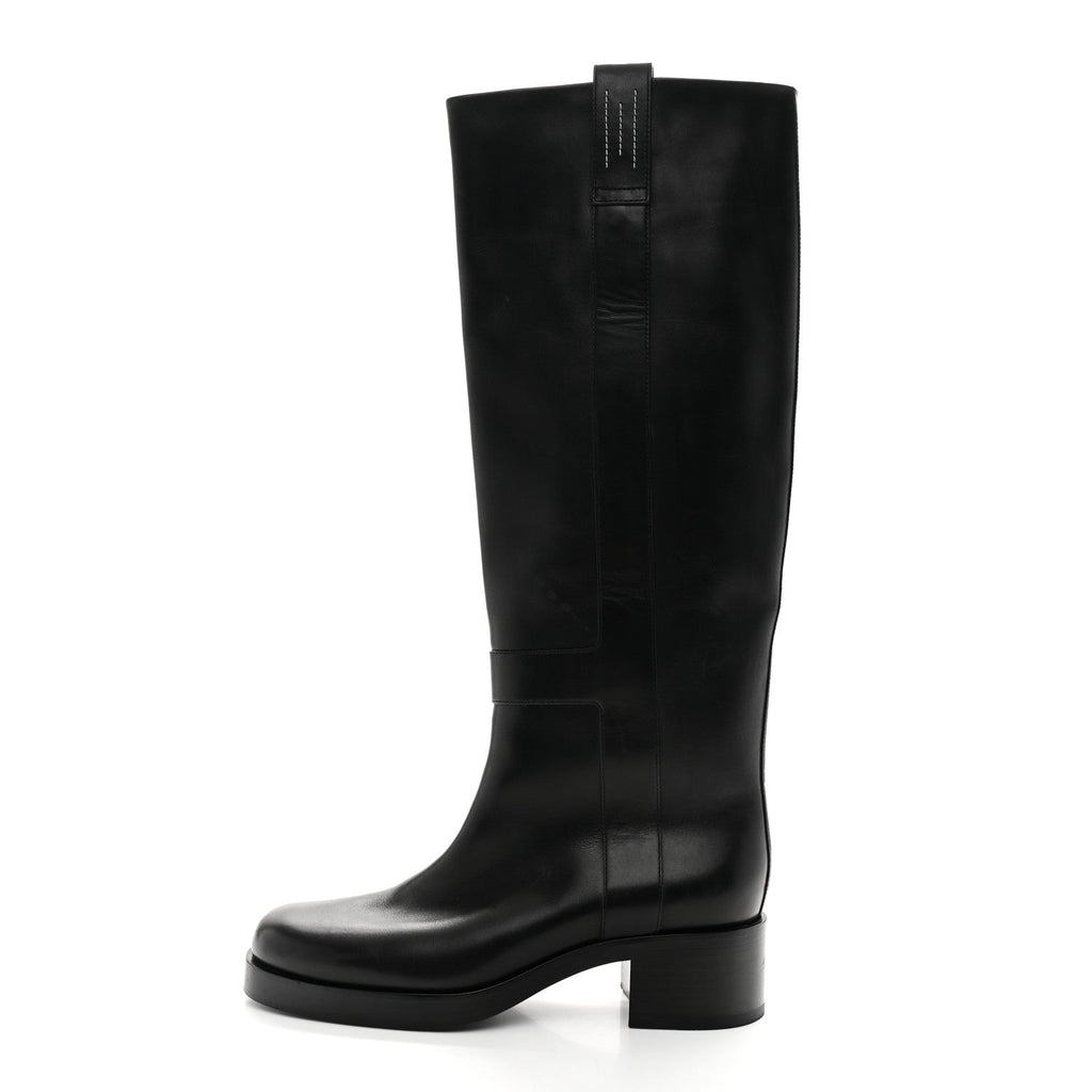 Box Riding Boots 41 Black wholesalehk.shop