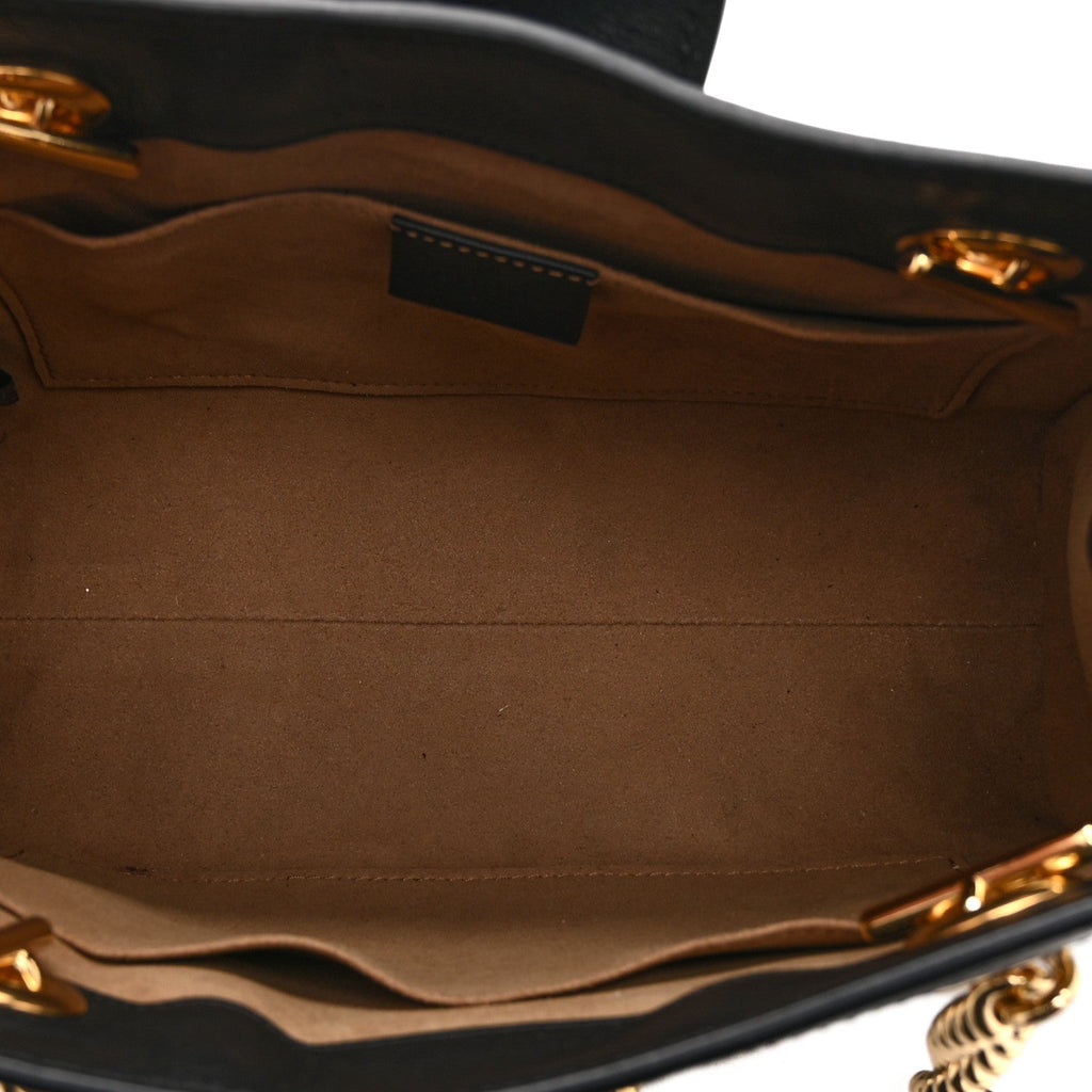 GG Supreme Monogram Small Padlock Tote Black £¨ Direct shipment via from wholesalehk.shop