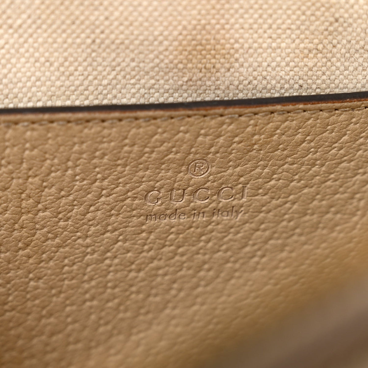 GG Supreme Monogram Textured Dollar Calfskin Web Small Ophidia Dome Shoulder Beige Mystic White Oatmeal wholesalehk.shop