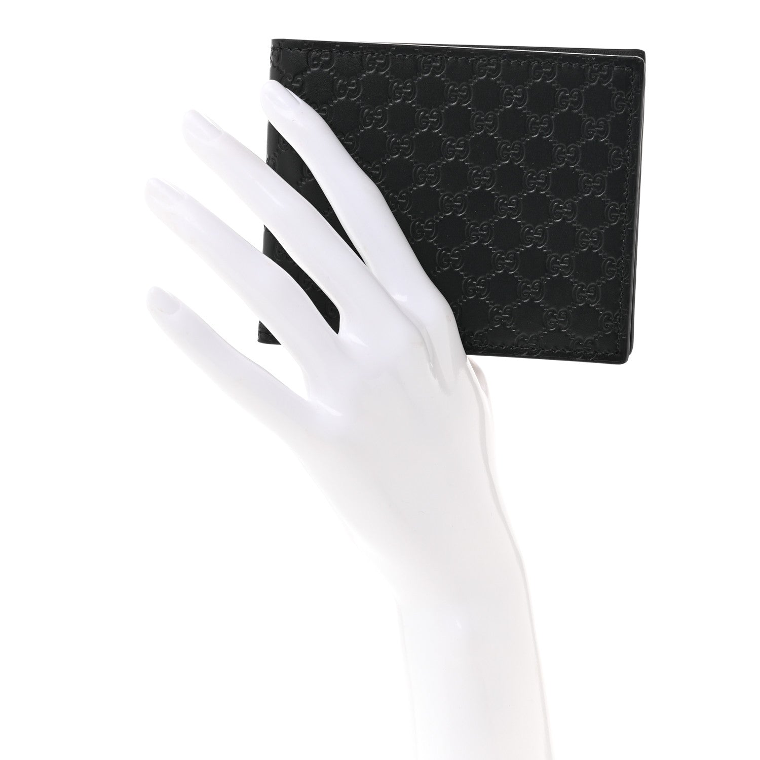 Microguccissima Bi-Fold Wallet Black £¨ Direct shipment via from wholesalehk.shop