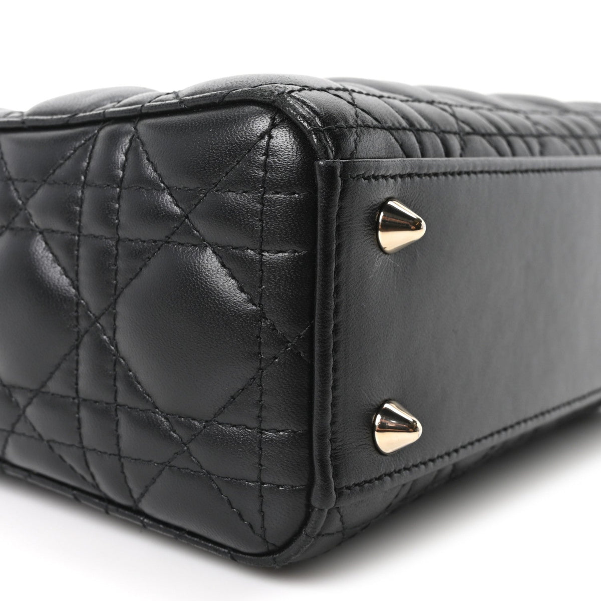 Lambskin Cannage Small My ABCDior Lady Dior Black wholesalehk.shop
