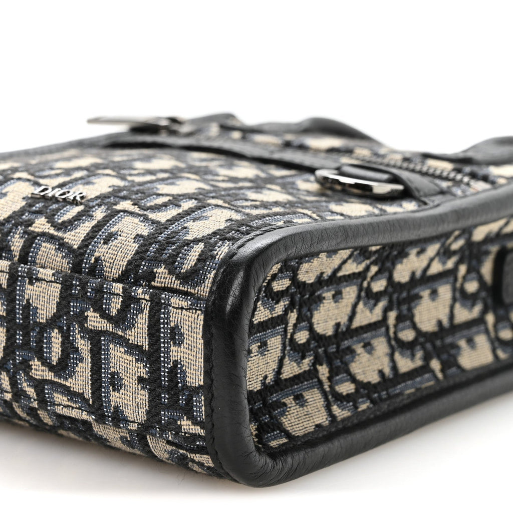 HOMME Oblique Safari Messenger Blue wholesalehk.shop