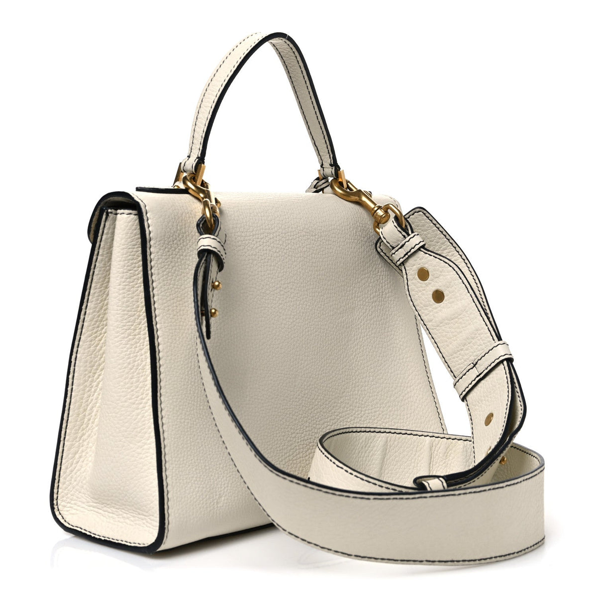 Calfskin Dioraddict Top Handle White wholesalehk.shop