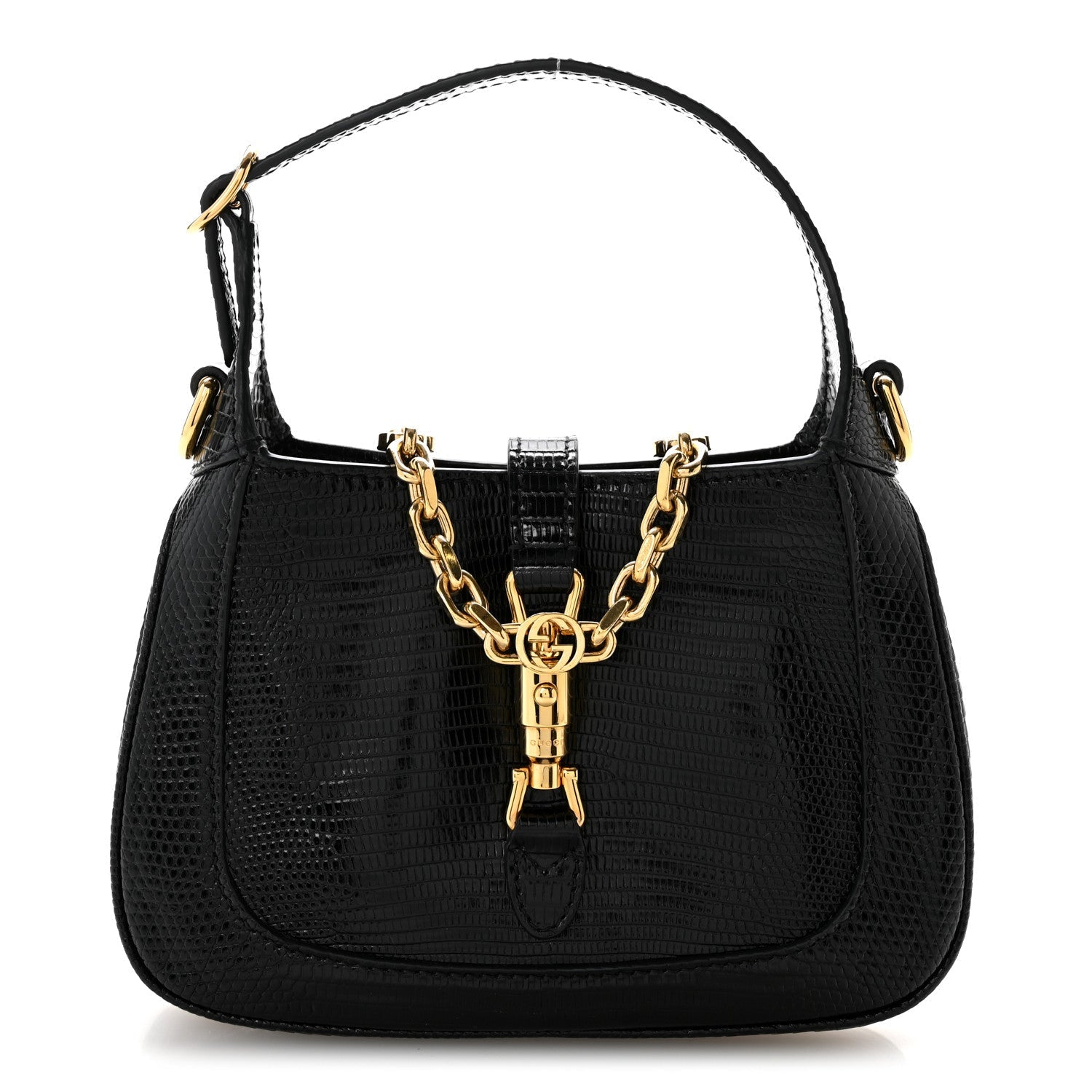 Lizard Mini Jackie 1961 Black £¨ Direct shipment via from wholesalehk.shop