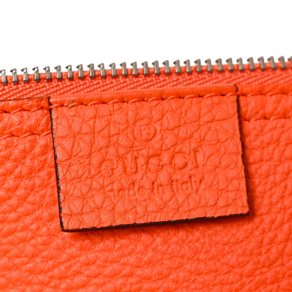 Soft Grained Calfskin Large Jackie Hobo Orange £¨ Direct shipment via from wholesalehk.shop