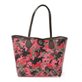 GG Supreme Monogram Camouflage Tote Pink Red wholesalehk.shop