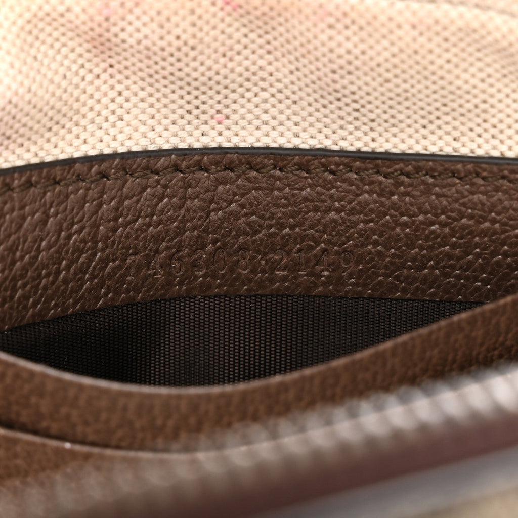 GG Supreme Monogram Web Mini Ophidia Bag Beige Ebony wholesalehk.shop