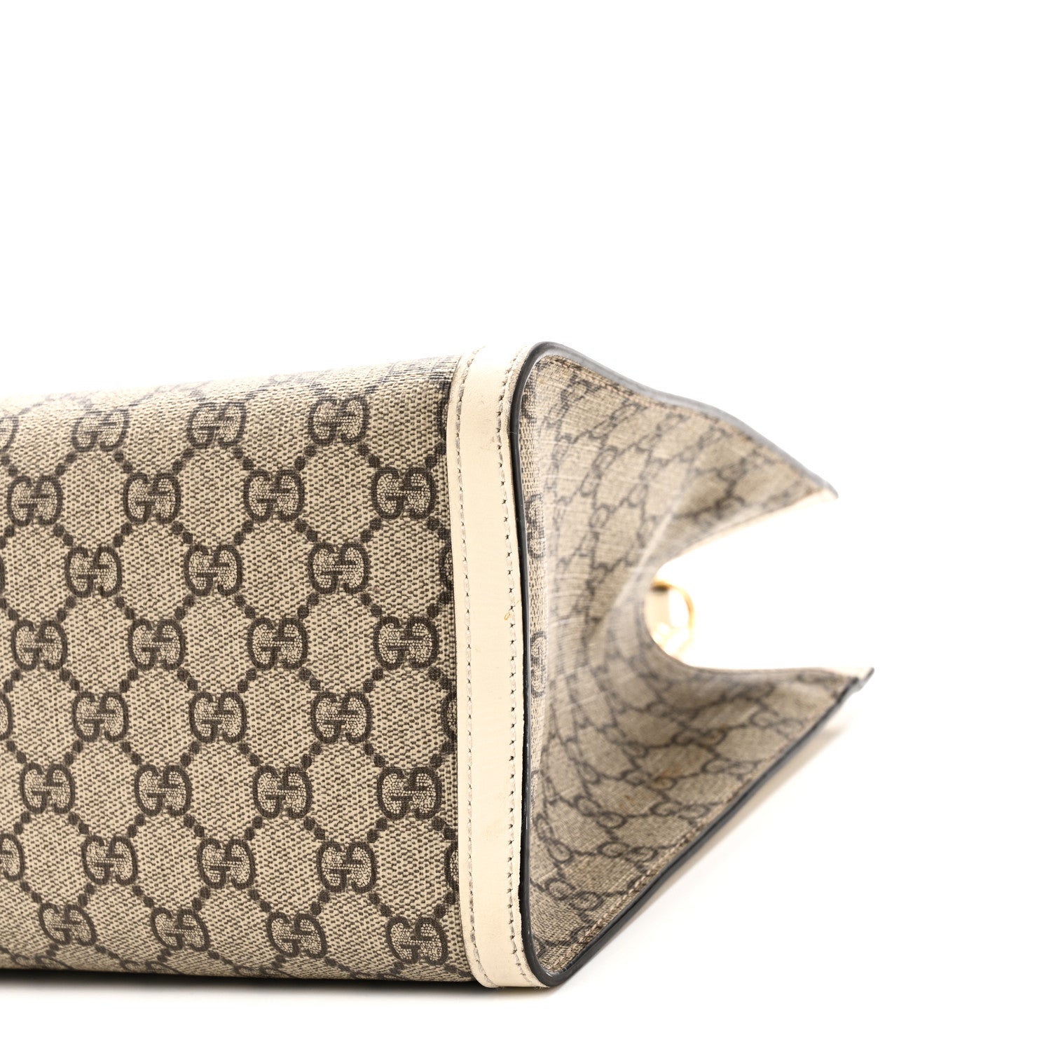GG Supreme Monogram Medium Padlock Tote White £¨ Direct shipment via from wholesalehk.shop