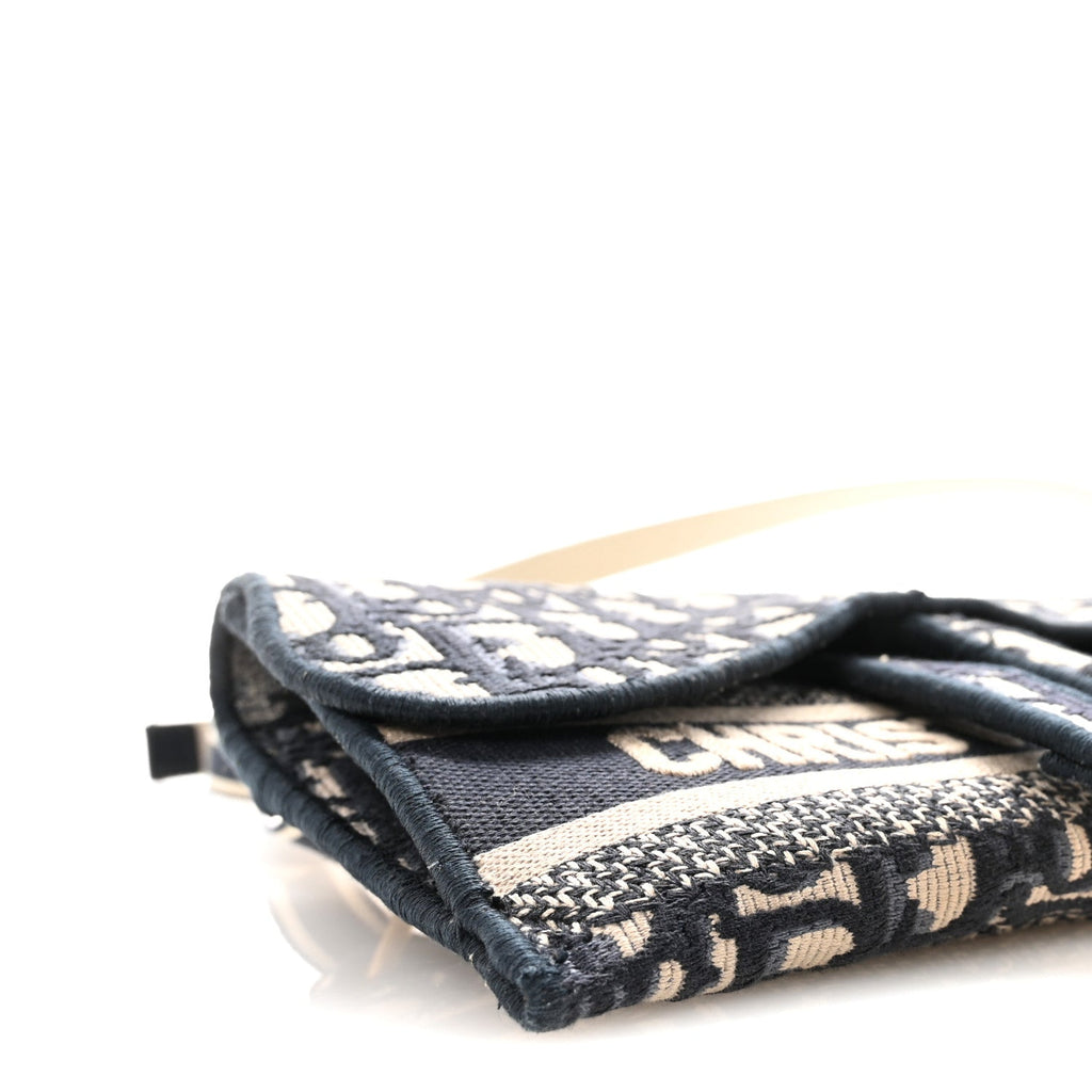 Oblique Slim Saddle Pouch Blue wholesalehk.shop