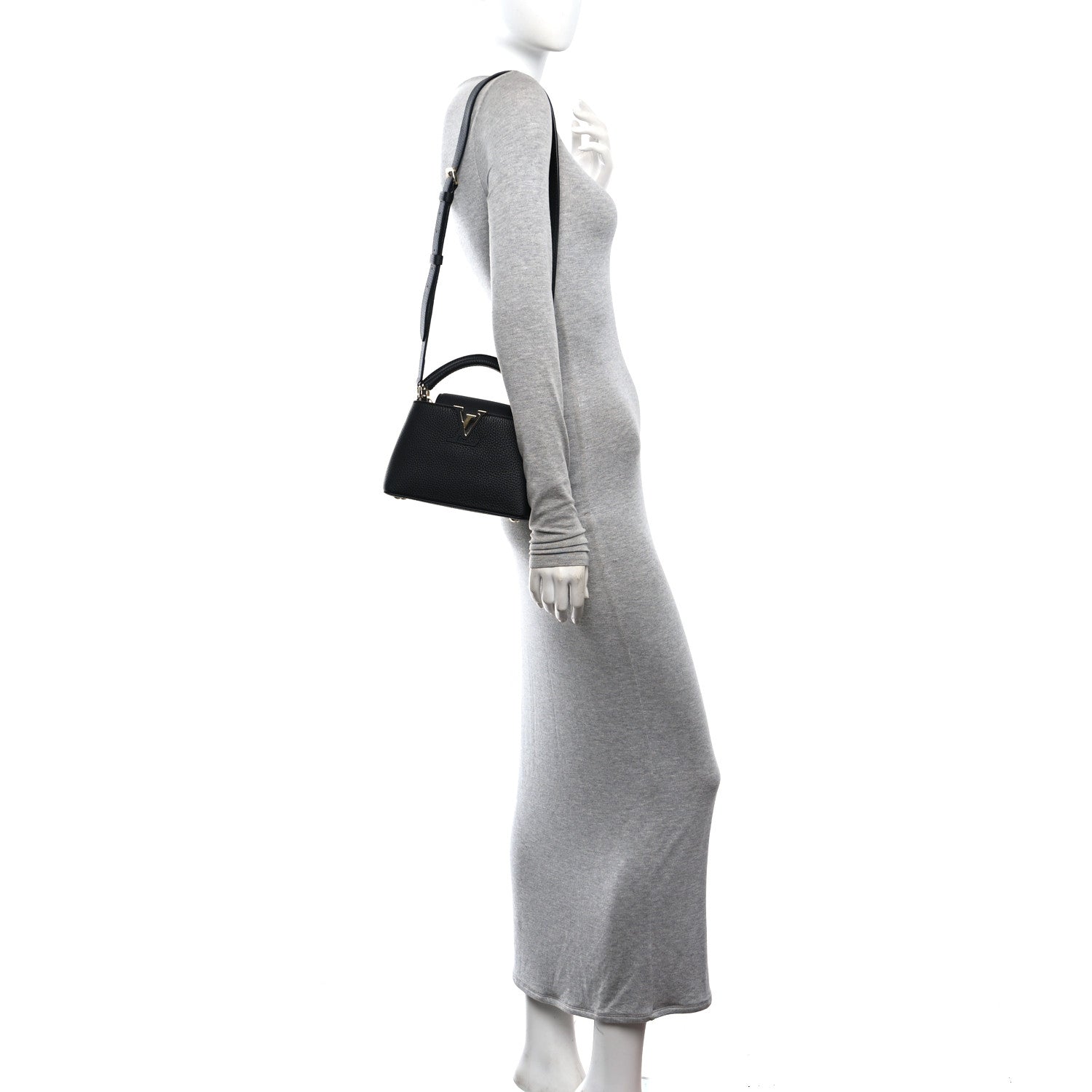 Taurillon Mini Capucines Black £¨ Direct shipment via from wholesalehk.shop