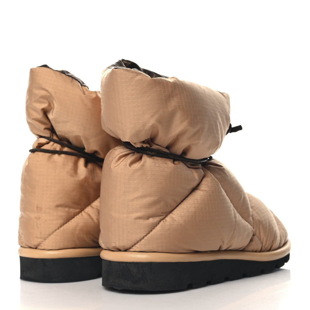 Nylon Monogram Pillow Comfort Ankle Boot 39 Beige £¨ Direct shipment via from wholesalehk.shop