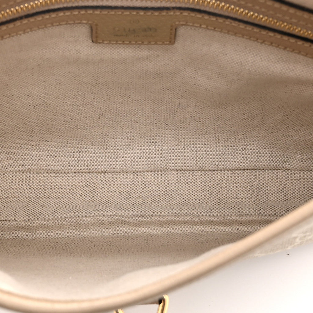 GG Supreme Monogram Textured Dollar Calfskin Web Small Jackie 1961 Hobo Beige Mystic White Oatmeal £¨ Direct shipment via from wholesalehk.shop