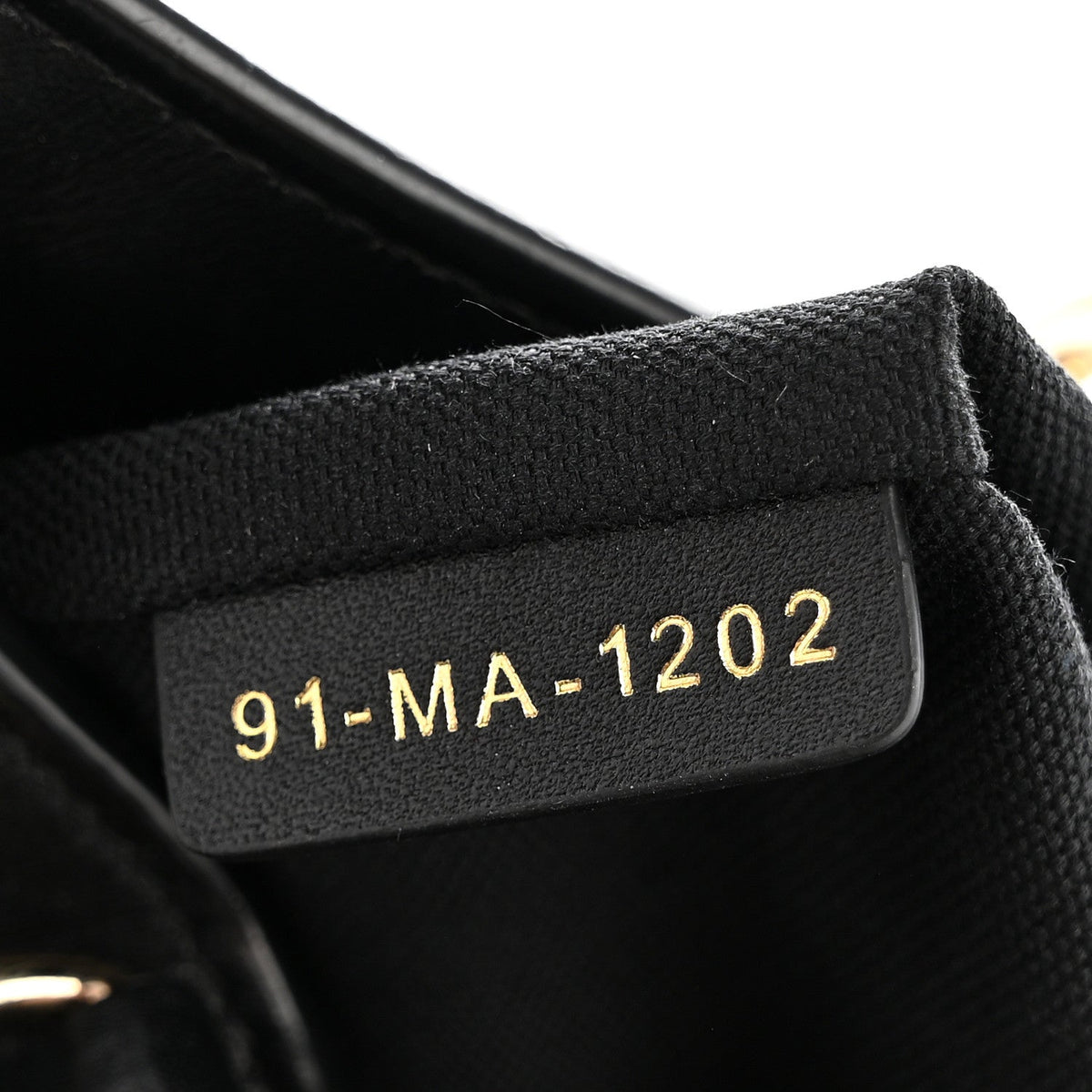 Calfskin Cannage Large The Lady 95.22 Black wholesalehk.shop