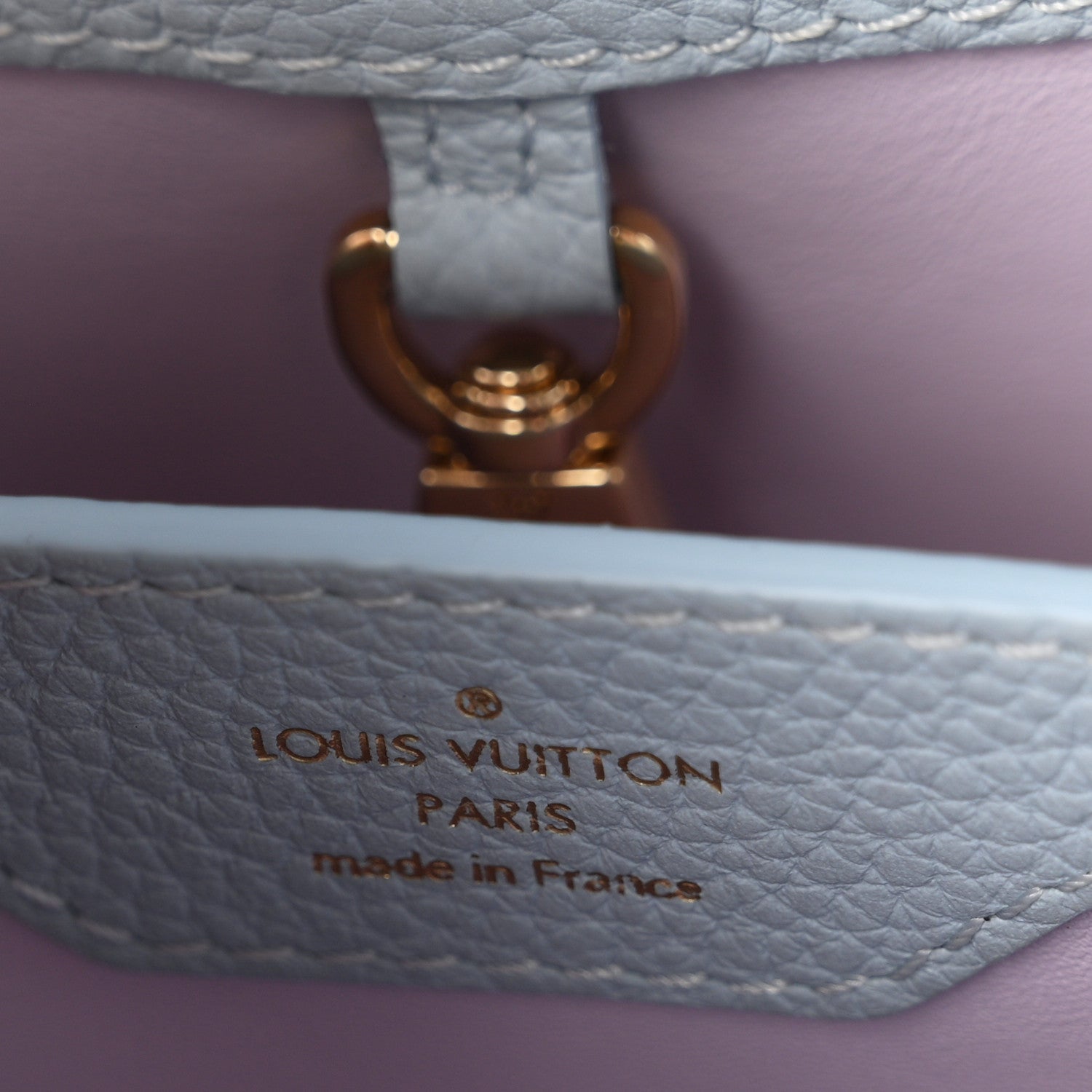Taurillon Capucines BB Light Blue £¨ Direct shipment via from wholesalehk.shop