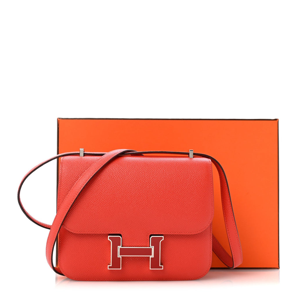 Epsom Enamel Constance 18 Capucine Sanguine £¨ Direct shipment via from wholesalehk.shop