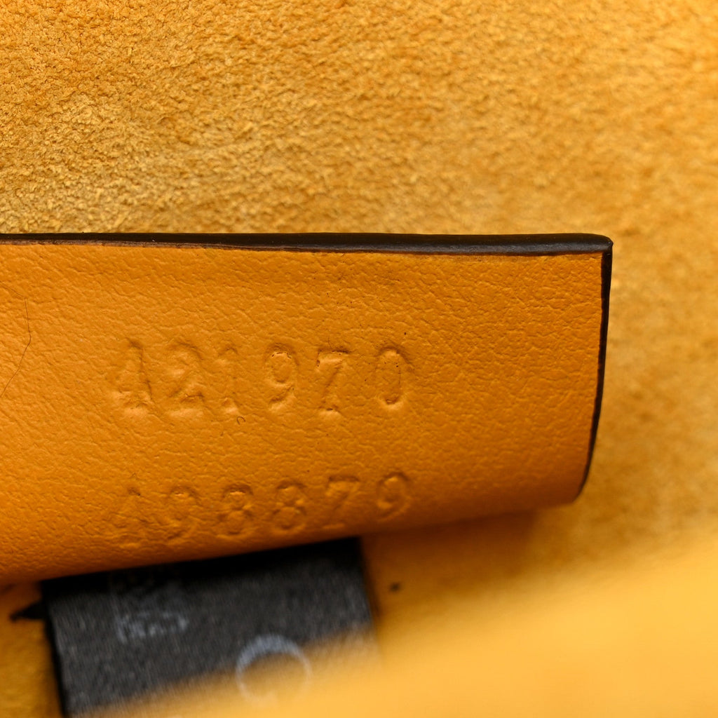 GG Supreme Monogram Mini Dionysus Shoulder Bag Yellow wholesalehk.shop