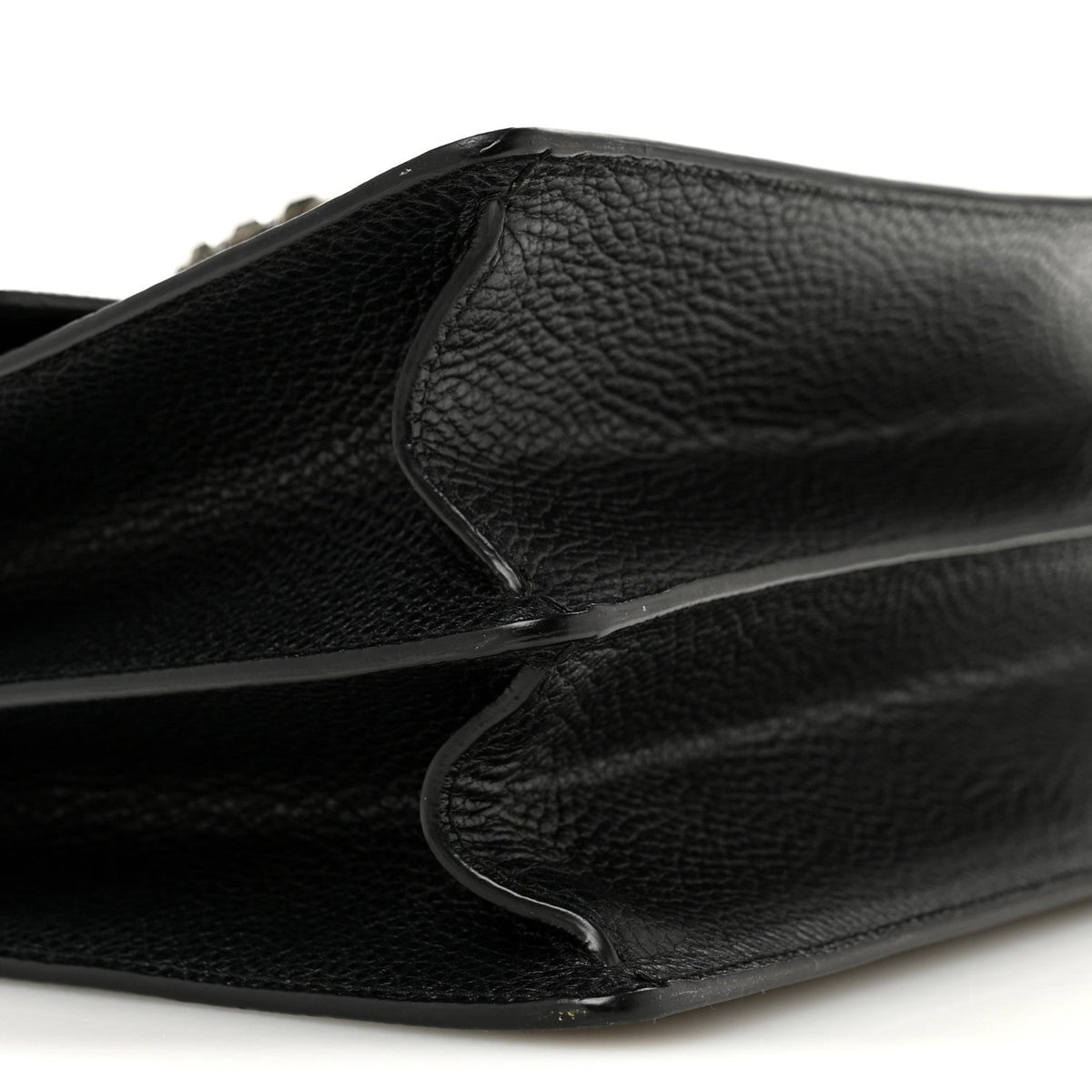Dollar Calfskin Crystal Web Medium Dionysus Bamboo Top Handle Bag Black Black Diamond wholesalehk.shop