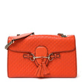Microguccissima Medium Emily Chain Shoulder Bag Sun Orange £¨ Direct shipment via from wholesalehk.shop