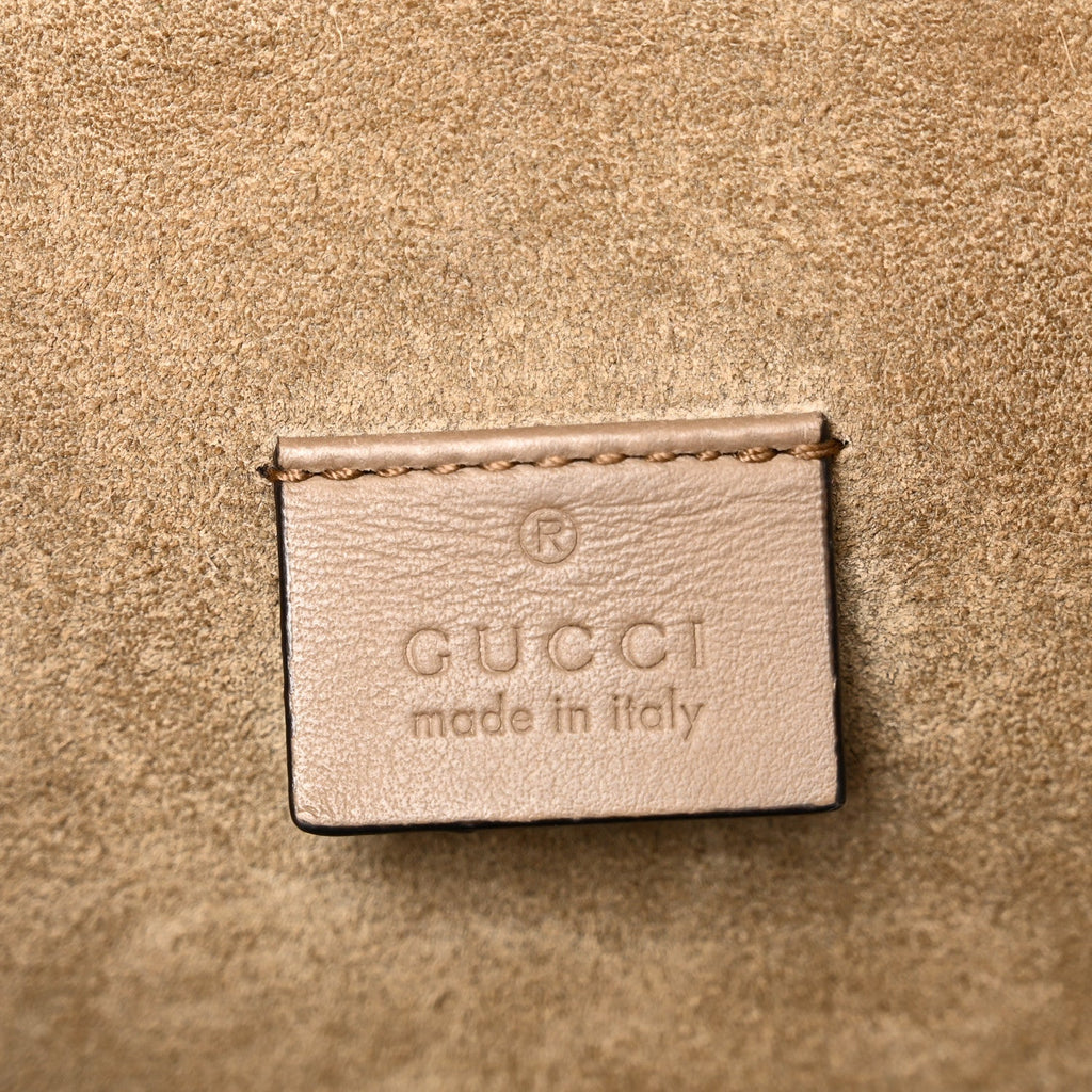 GG Supreme Monogram Small Dionysus Shoulder Bag Taupe wholesalehk.shop