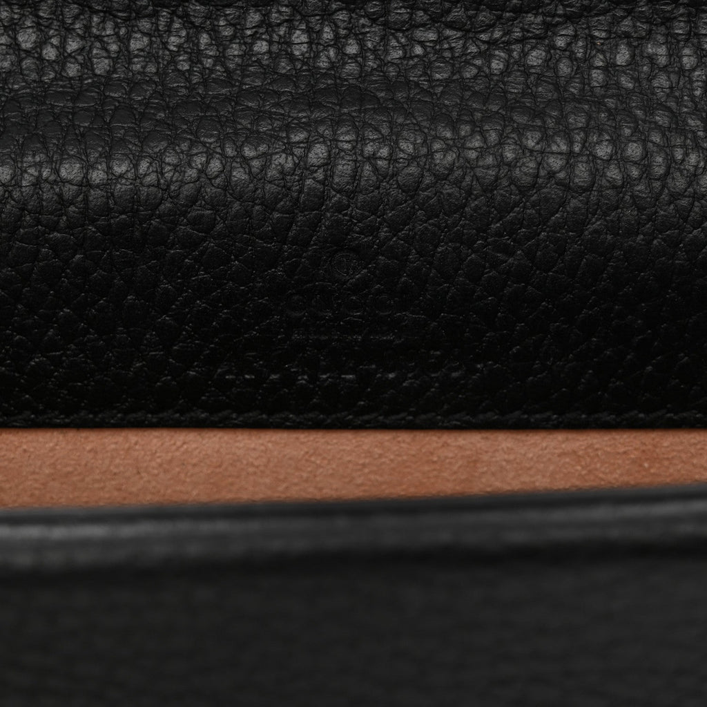 Calfskin Super Mini Dionysus Shoulder Bag Black wholesalehk.shop