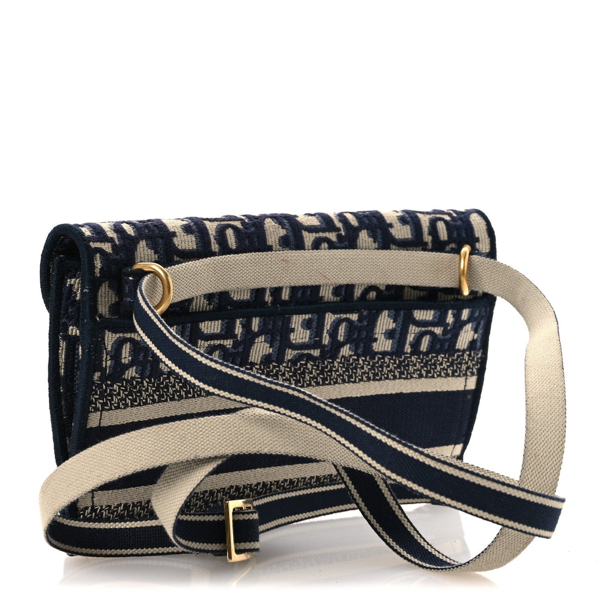 Oblique Slim Saddle Pouch Blue wholesalehk.shop