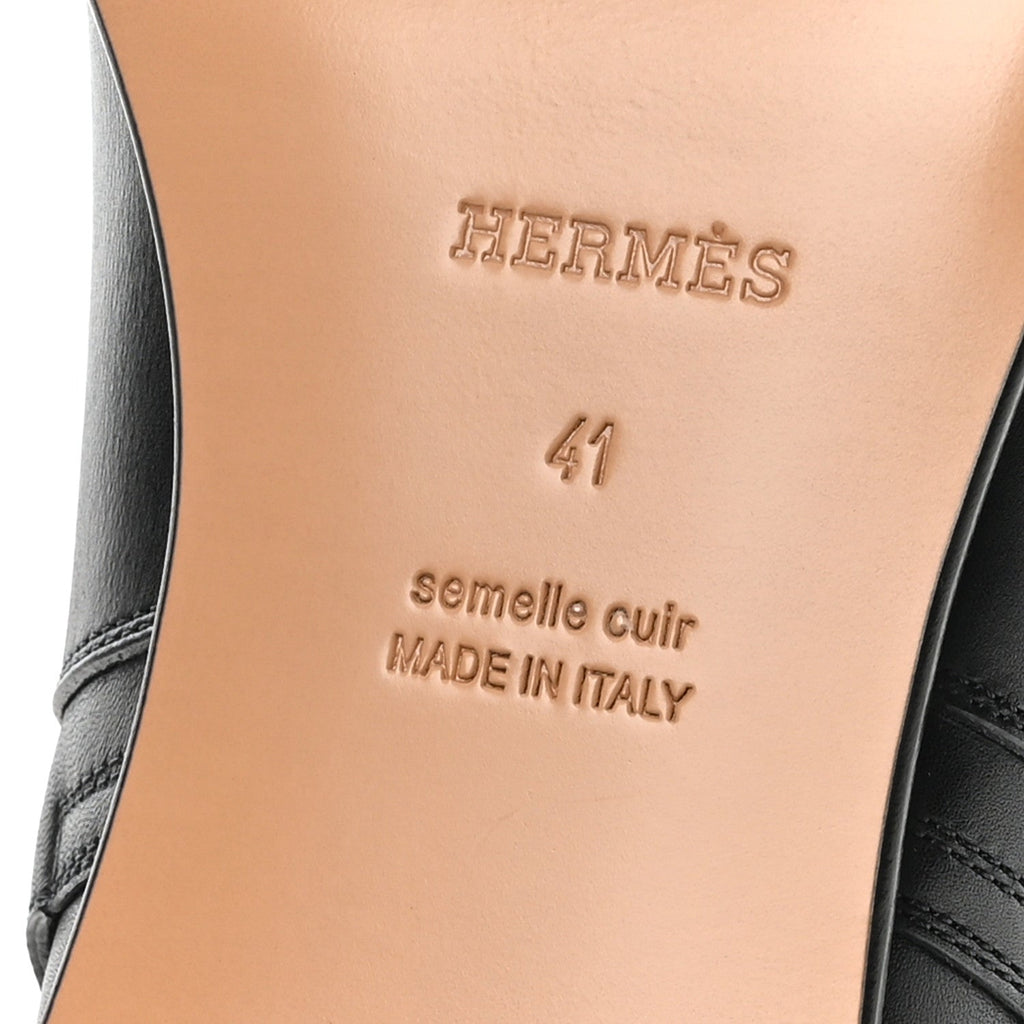 Calfskin Neo Low Boots 41 Black wholesalehk.shop