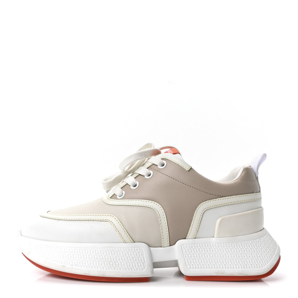 Calfskin Womens Giga Sneakers 37 Multicolor White Gomma wholesalehk.shop