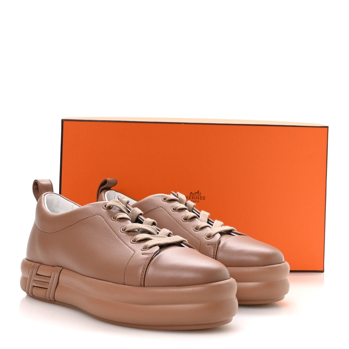 Calfskin Womens Happy Sneakers 37.5 Rose Perle wholesalehk.shop