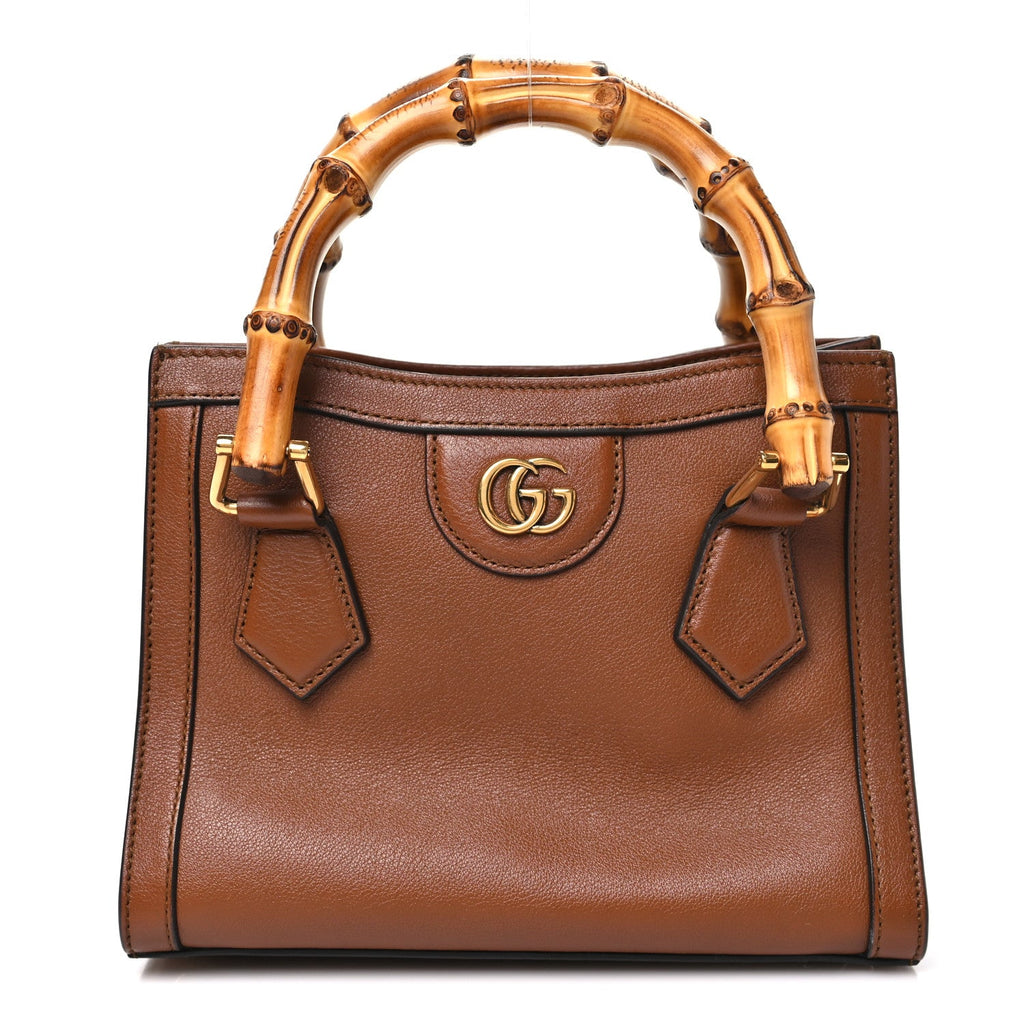 Wonka Grain Calfskin Mini Diana Tote Bag Cuir wholesalehk.shop