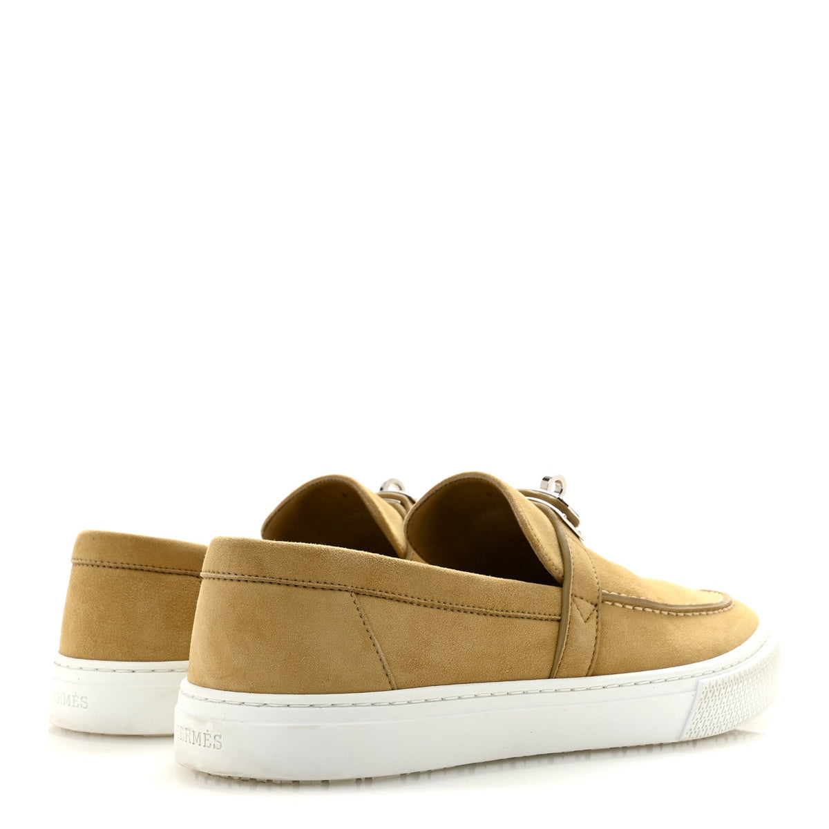 Suede Goatskin Game Slip On Sneakers 41 Beige Lin wholesalehk.shop