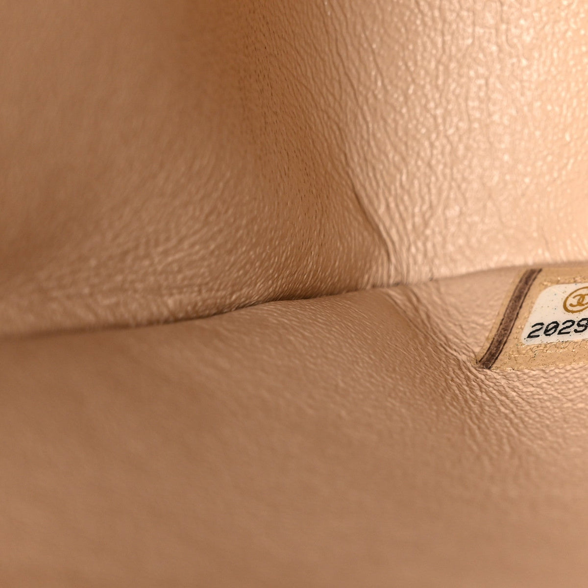 Caviar Quilted Jumbo Double Flap Beige wholesalehk.shop