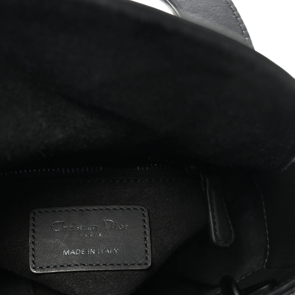 Ultra Matte Calfskin Cannage Mini Lady Dior Black wholesalehk.shop