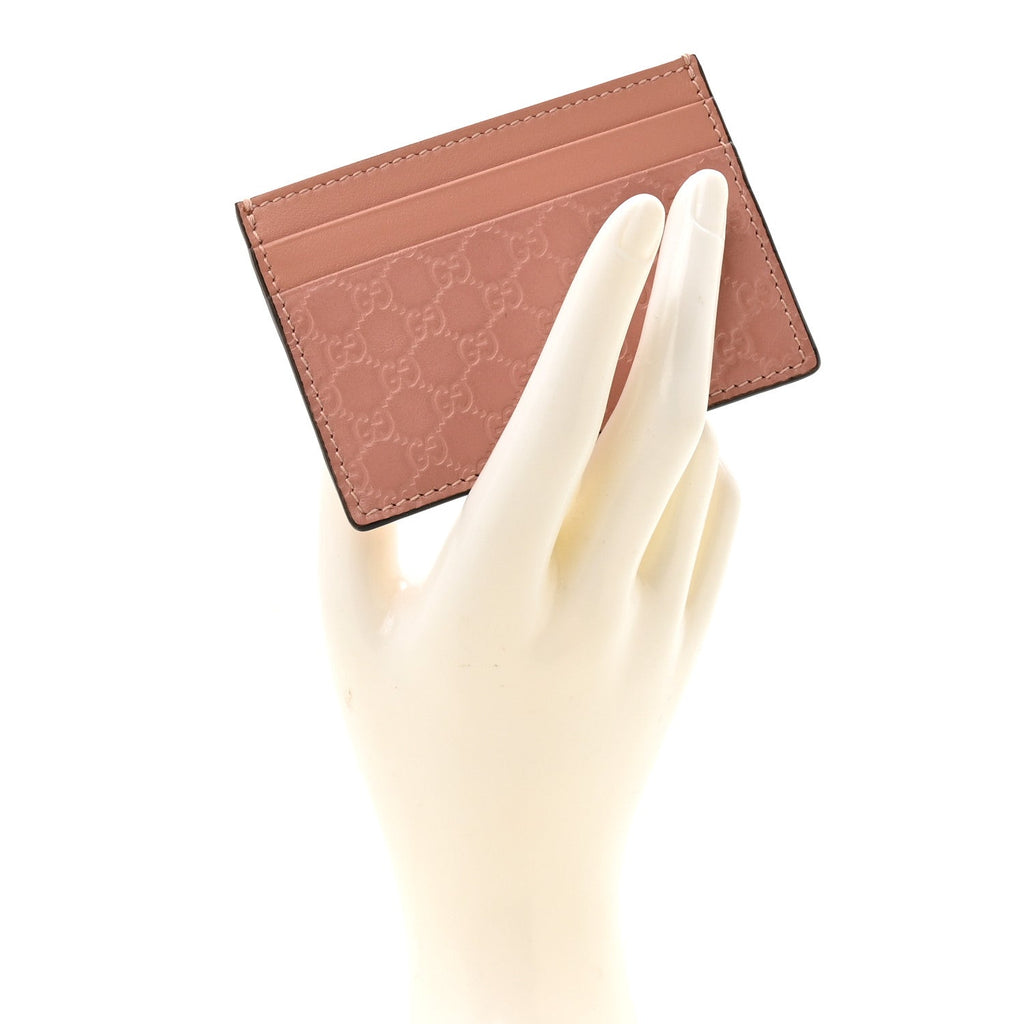 Microguccissima Card Holder Soft Pink £¨ Direct shipment via from wholesalehk.shop
