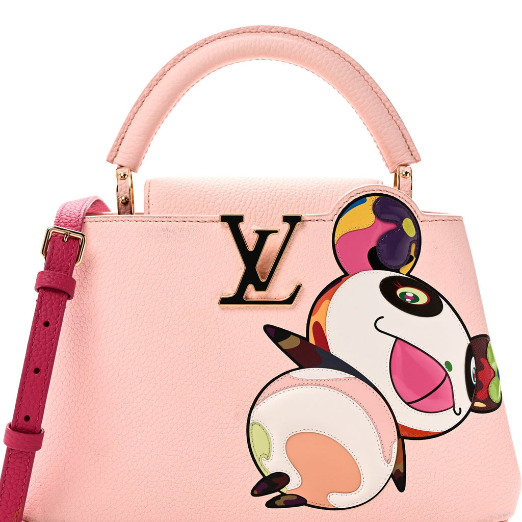 LV X TM Taurillon Superflat Panda Capucines BB Opal Pink £¨ Direct shipment via from wholesalehk.shop