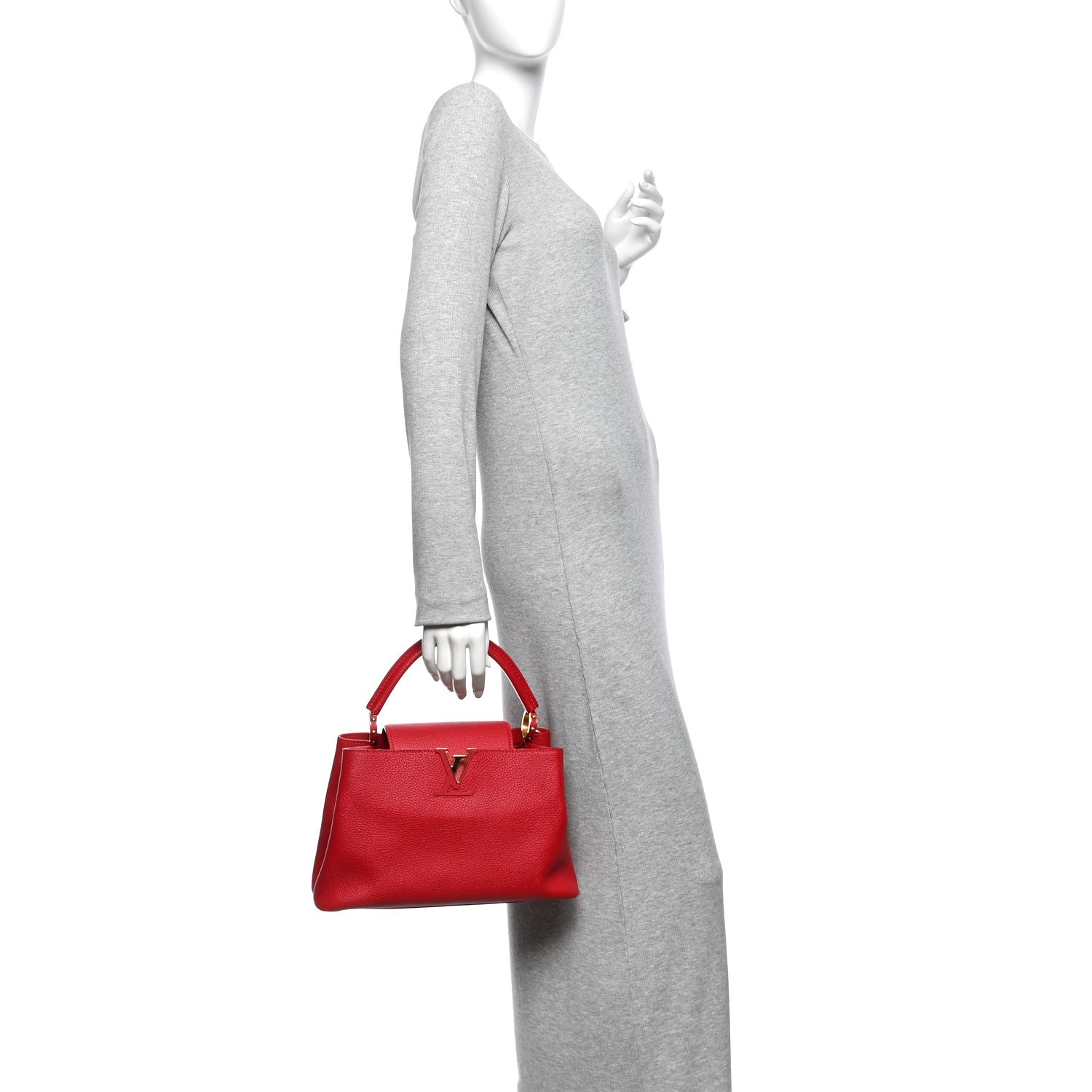 Taurillon Capucines PM Rubis £¨ Direct shipment via from wholesalehk.shop