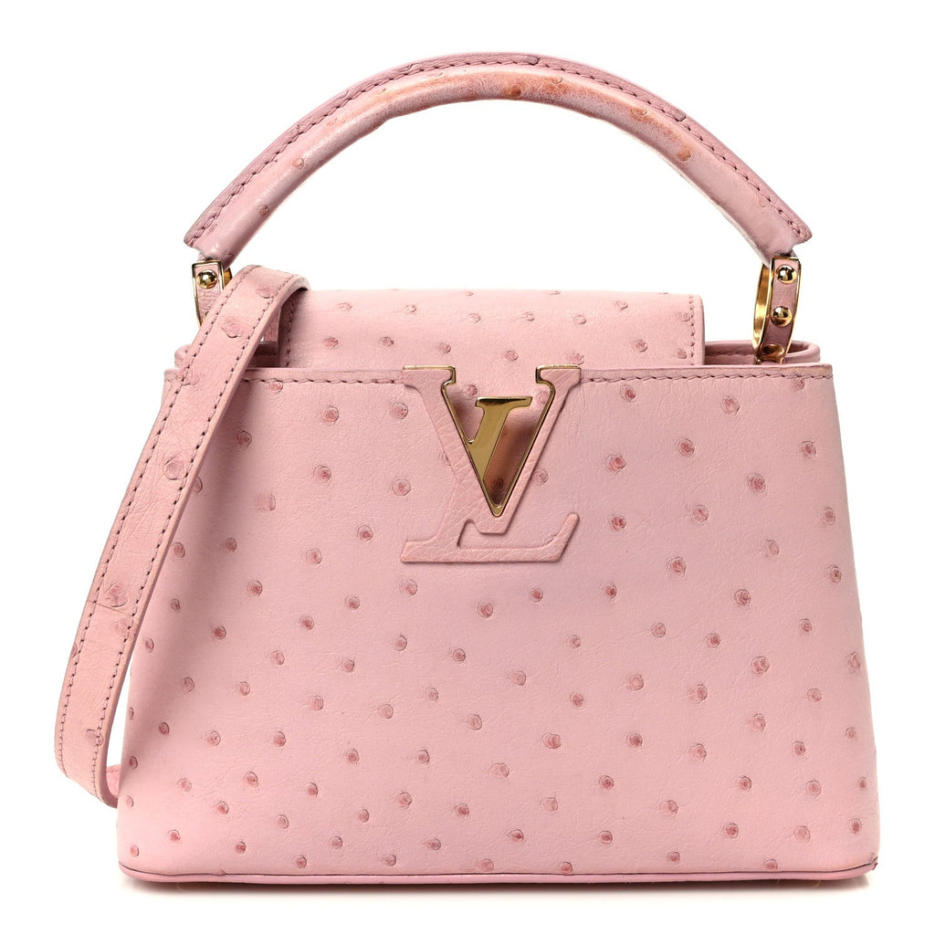 Ostrich Capucines Mini Pink £¨ Direct shipment via from wholesalehk.shop