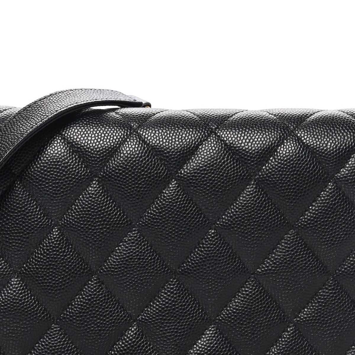 Caviar Quilted Boy Wallet On Chain WOC Black wholesalehk.shop