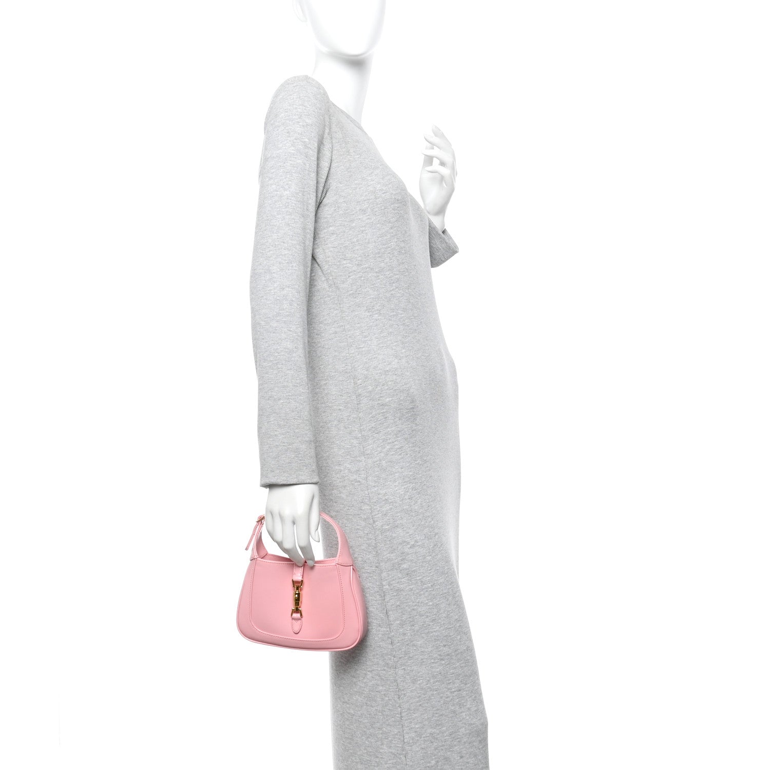 Boarded Dyana Lux Calfskin Mini Jackie 1961 Hobo Wild Rose £¨ Direct shipment via from wholesalehk.shop