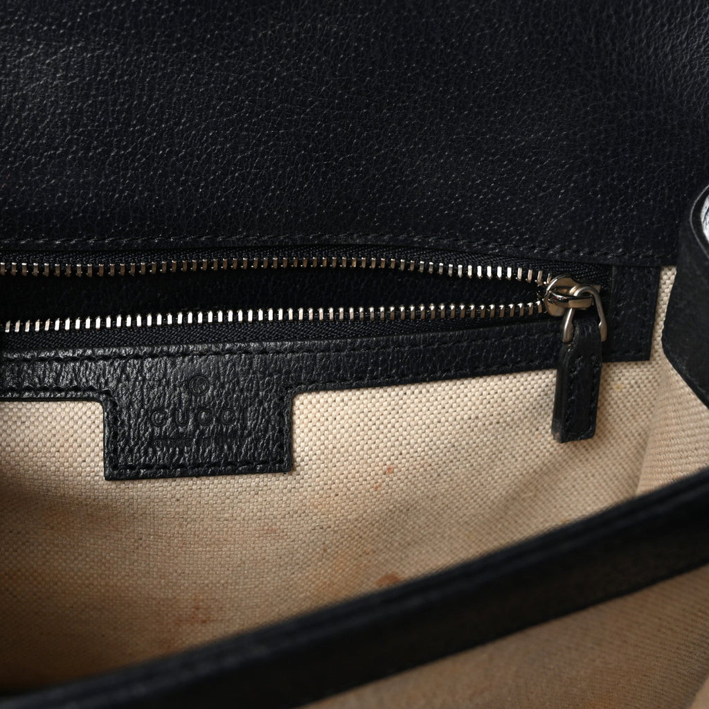 GG Supreme Monogram Textured Dollar Calfskin Web Small Ophidia Padlock Top Handle Bag Beige Blue £¨ Direct shipment via from wholesalehk.shop