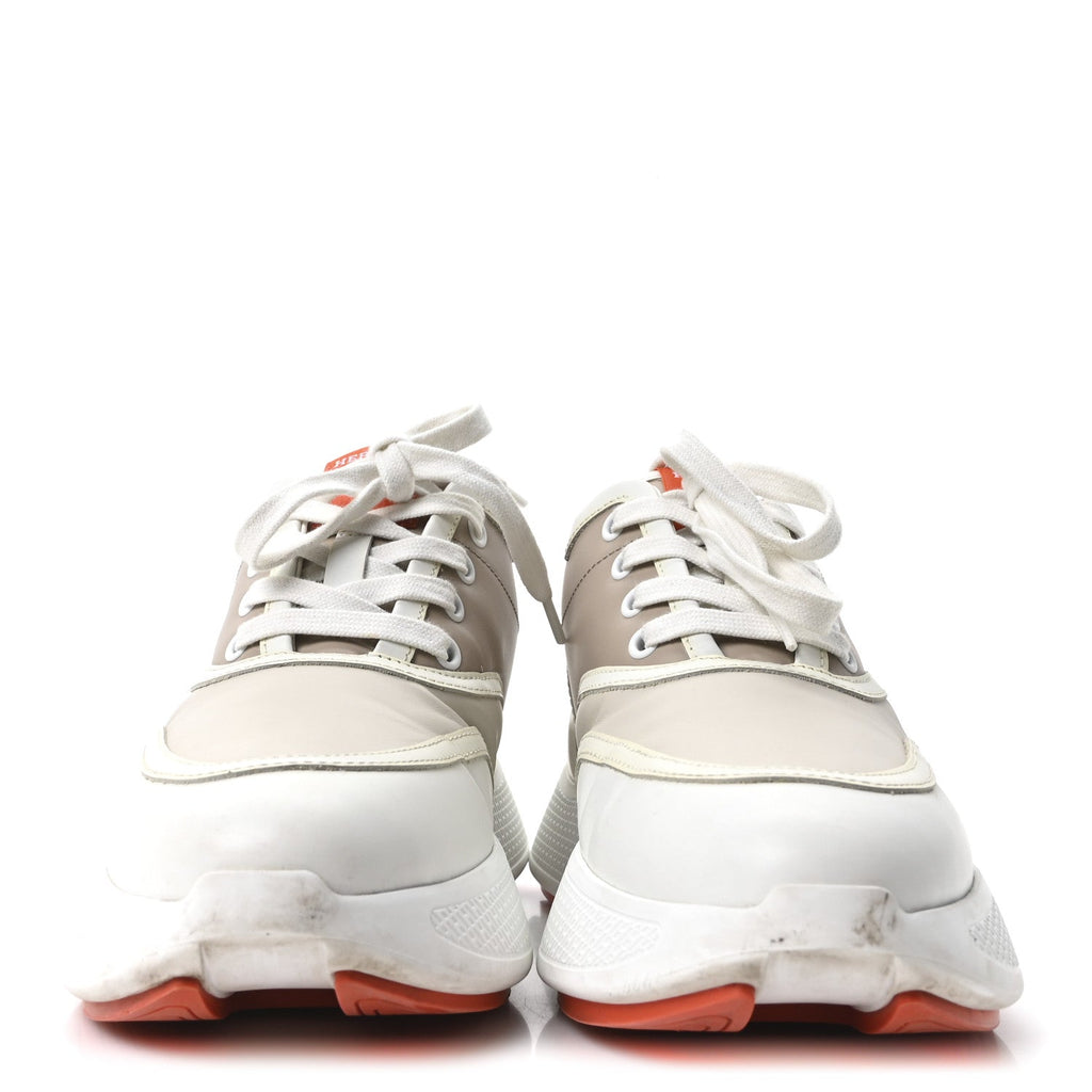 Calfskin Womens Giga Sneakers 37 Multicolor White Gomma wholesalehk.shop