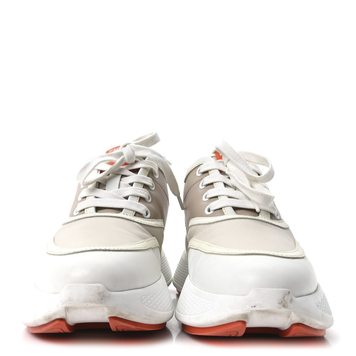 Calfskin Womens Giga Sneakers 37 Multicolor White Gomma wholesalehk.shop