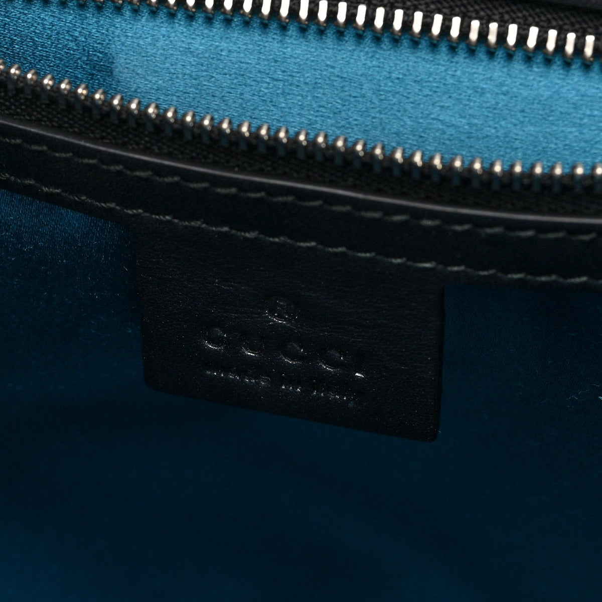 Suede Patent Dragon Embroidered Medium Dionysus Bucket Bag Dark Blue wholesalehk.shop