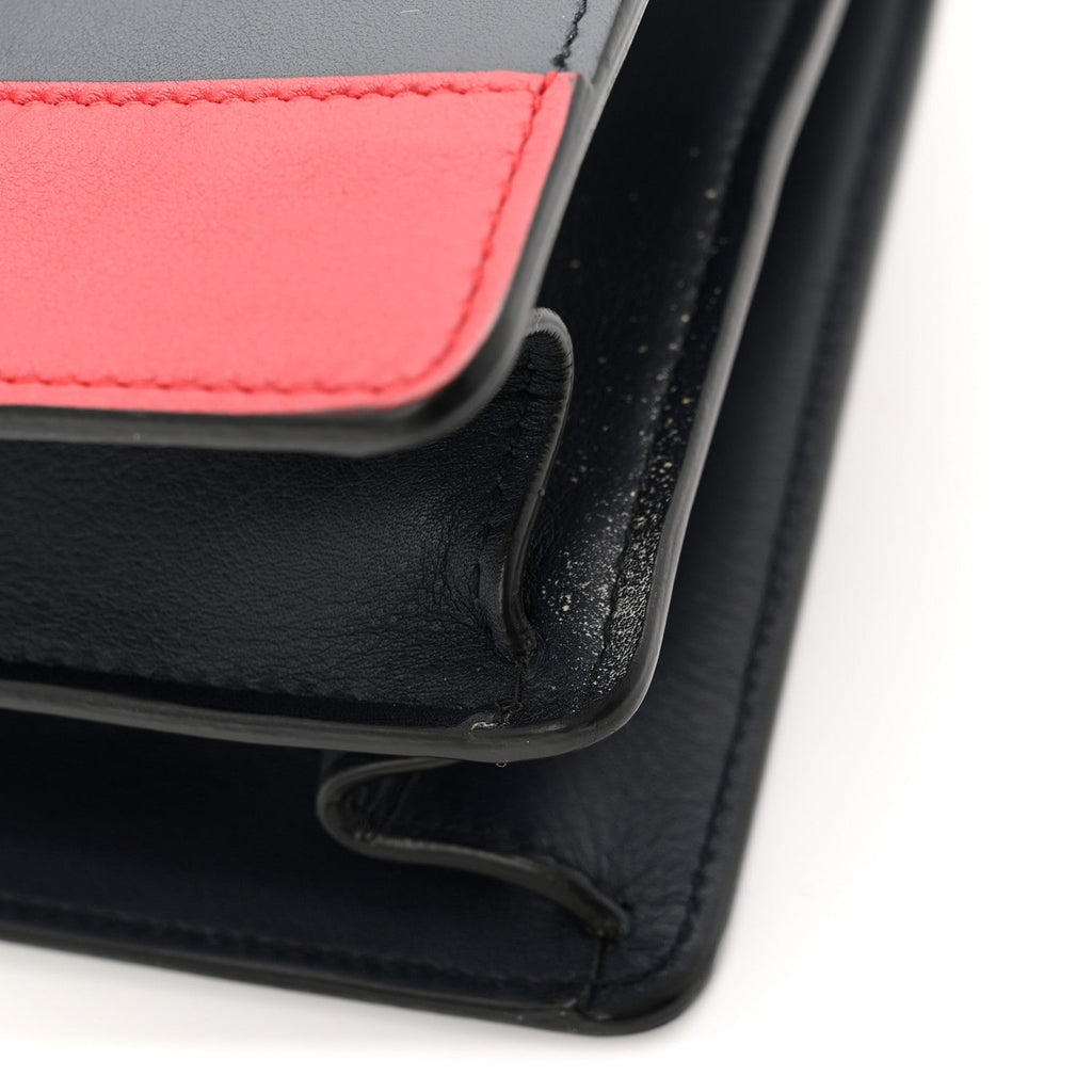 Moon Calfskin Web Medium Dionysus Bamboo Top Handle Bag Black Bright Evergreen Hibiscus Red wholesalehk.shop